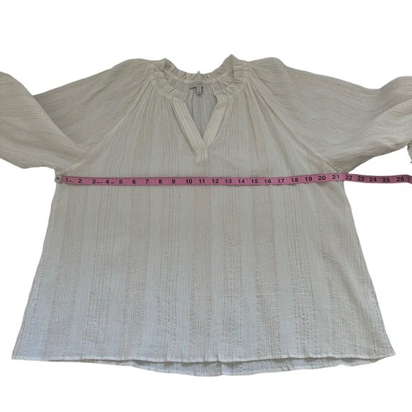 Joie | The Elza Blouse in Porcelain Size S - Picture 11 of 12